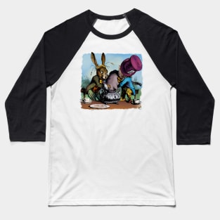 The Hatter, The Hare, and the Dormouse Baseball T-Shirt